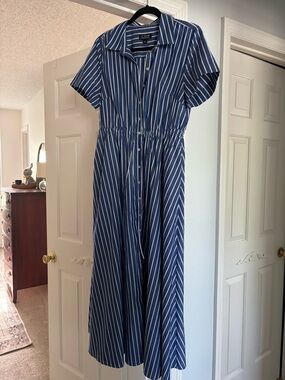 J. Crew Cerise Maxi Dress